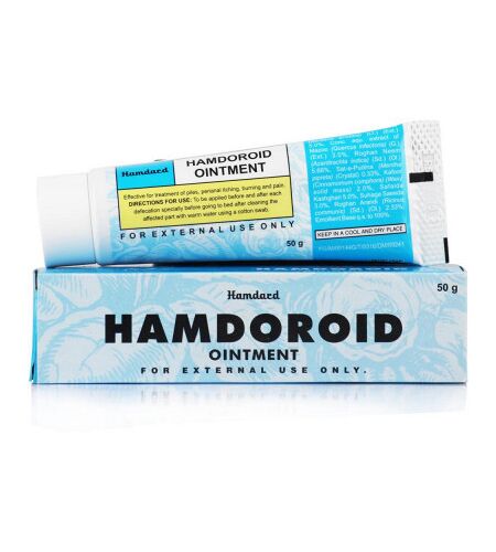 HAMDARD HAMDOROID OINTMENT - 50 gm (Front image)